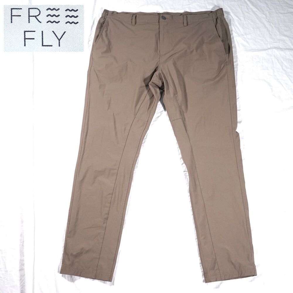 Free Fly Athletic Pants Brown Men's XXL